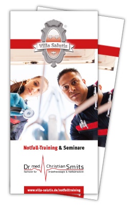 Flyer Notfall-Training